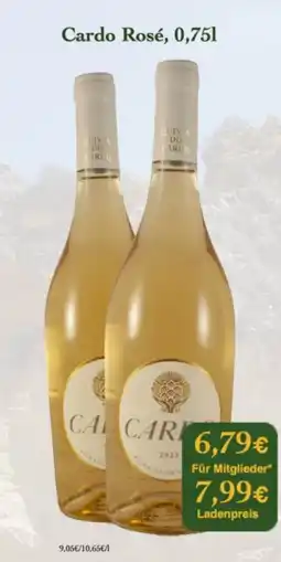 LPG Biomarkt Cardo Rosé Angebot