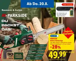 Lidl PARKSIDE Elektro-Kettensäge Angebot