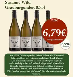 LPG Biomarkt Susanne Wild Grauburgunder Angebot