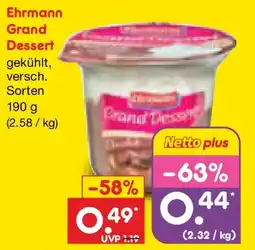Netto Marken-Discount Ehrmann Grand Dessert Angebot