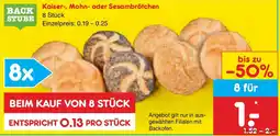 Netto Marken-Discount Kaiser-, Mohn- oder Sesambrötchen Angebot