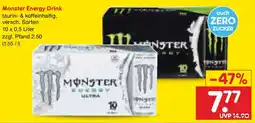 Netto Marken-Discount Monster Energy Drink Angebot
