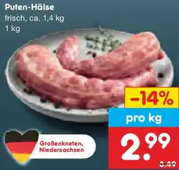 Netto Marken-Discount Puten-Hälse Angebot