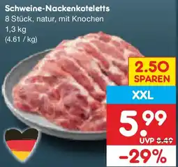 Netto Marken-Discount Schweine-Nackenkoteletts Angebot