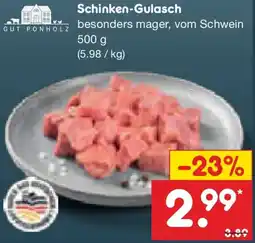 Netto Marken-Discount GUT PONHOLZ Schinken-Gulasch Angebot