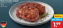 Netto Marken-Discount Rinder-Entrecôte Kräuter Angebot