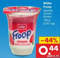 Netto Marken-Discount Müller Froop Angebot