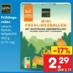 Netto Marken-Discount Frühlingsrollen Angebot