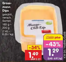 Netto Marken-Discount Grossmann Dips Angebot