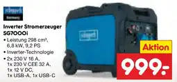 Netto Marken-Discount Inverter Stromerzeuger SG7000i Angebot