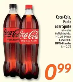 inkoop Coca-Cola, Fanta oder Sprite Angebot