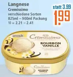 Klaas und Kock Langnese Cremissimo Angebot