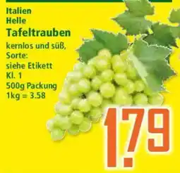 Klaas und Kock Tafeltrauben Angebot