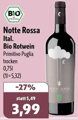 Aktiv Irma Notte Rossa Bio Rotwein Angebot