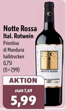 Aktiv Irma Notte Rossa It. Rotwein Angebot
