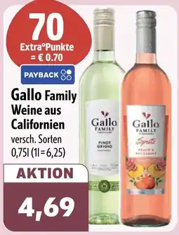 Aktiv Irma Gallo Family Weine aus Californien Angebot