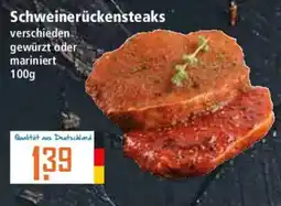 Klaas und Kock Schweinerückensteaks Angebot
