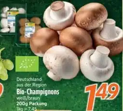 inkoop Bio-Champignons Angebot