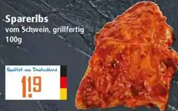 Klaas und Kock Spareribs vom Schwein Angebot