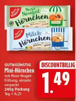 Elli Markt GUT&GÜNSTIG Mini-Hörnchen Angebot