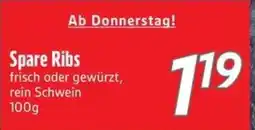 inkoop Spare Ribs Angebot