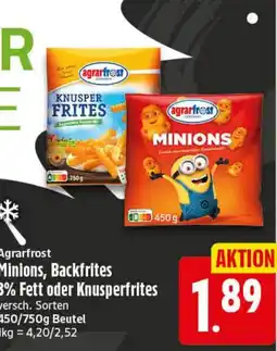 Elli Markt Agrarfrost Minions, Backfrites Angebot