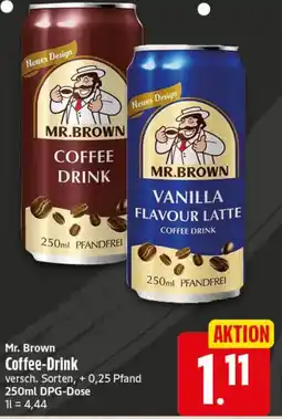 Elli Markt Mr. Brown Coffee-Drink Angebot