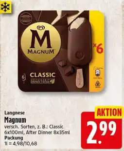 Elli Markt Langnese Magnum Classic Angebot