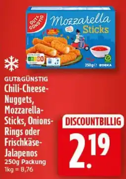 Elli Markt Mozzarella Sticks Angebot
