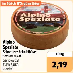 Aktiv Irma Alpino Speziato Schweizer Schnittkäse Angebot