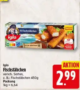 Elli Markt Iglo Fischstäbchen Angebot
