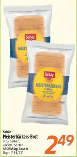 inkoop Schär Meisterbäckers-Brot Angebot