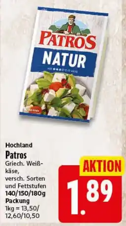 Elli Markt Patros Natur Griech. Weißkäse Angebot