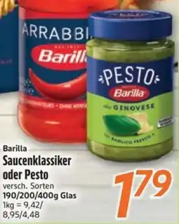 inkoop Barilla Sauenklassiker oder Pesto Angebot