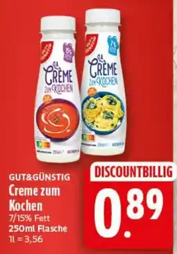 Elli Markt Creme zum Kochen Angebot