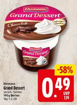 Elli Markt Ehrmann Grand Dessert Angebot