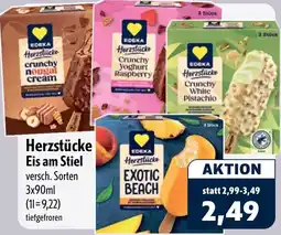 Aktiv Irma Herzstücke Eis am Stiel Angebot