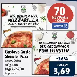 Aktiv Irma Gustavo Gusto Steinofen Pizza Angebot