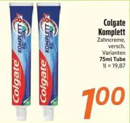 inkoop Colgate Komplett Zahncreme Angebot