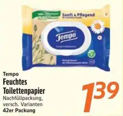 inkoop Tempo Feuchtes Toilettenpapier Angebot