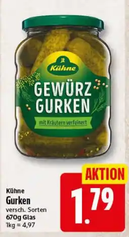 Elli Markt Kühne Gurken Angebot