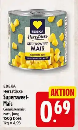 Elli Markt EDEKA Herzstücke Supersweet-Mais Angebot