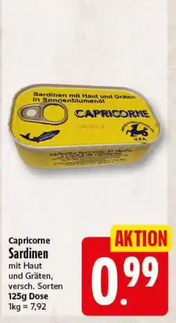 Elli Markt Capricorne Sardinen mit Haut und Gräten Angebot