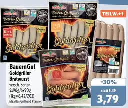 Aktiv Irma BauernGut Goldgriller Bratwurst Angebot