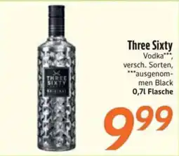 inkoop Three Sixty Vodka Angebot