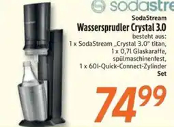 inkoop SodaStream Wassersprudler Crystal 3.0 Angebot