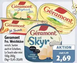 Aktiv Irma Géramont Frz. Weichkäse Angebot
