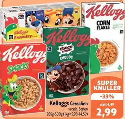 Aktiv Irma Kelloggs Cerealien Angebot