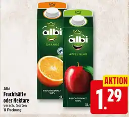 Elli Markt Albi Fruchtsäfte oder Nektare Angebot