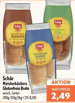 Aktiv Irma Schär Meisterbäckers Glutenfreie Brote Angebot